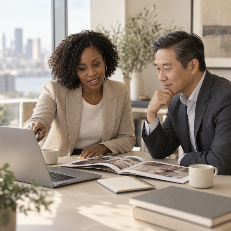 Business owner meeting a professional Shopify expert in Ireland