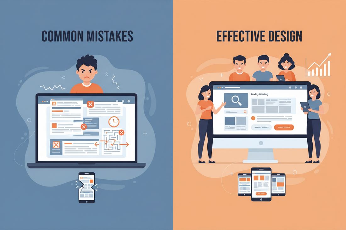 The 10 Website Mistakes That Cost Businesses Customers