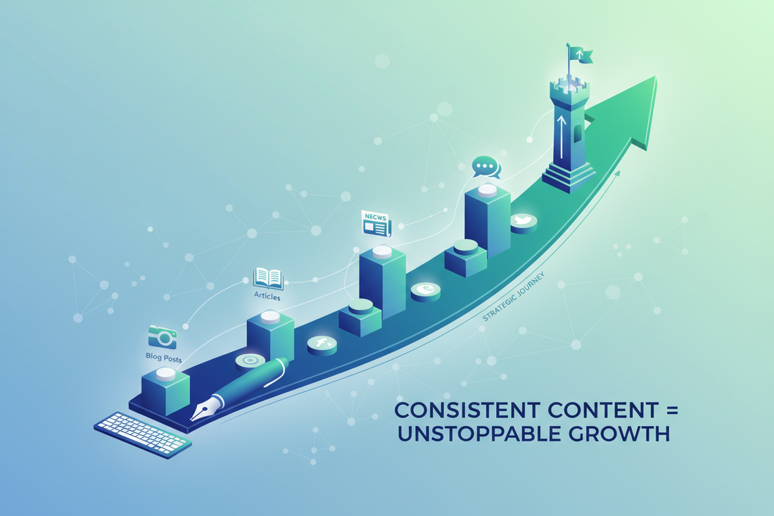 Why Consistent Content Builds Long-Term Business Growth